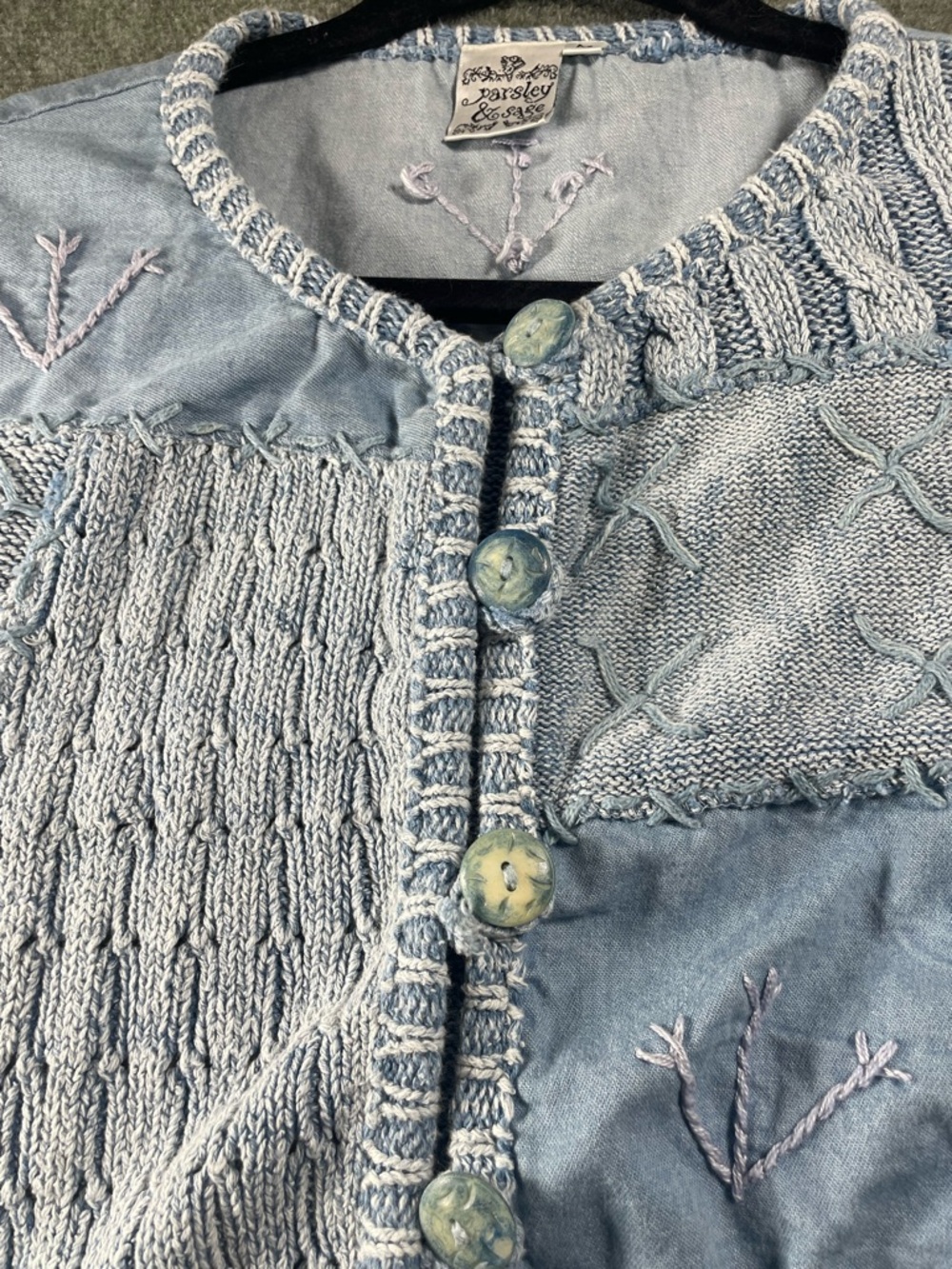 Parsley & Sage Jean Knit Sweater - Picture 3 of 9